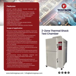 Testron-USA -2-Zone Thermal Shock Test Chamber