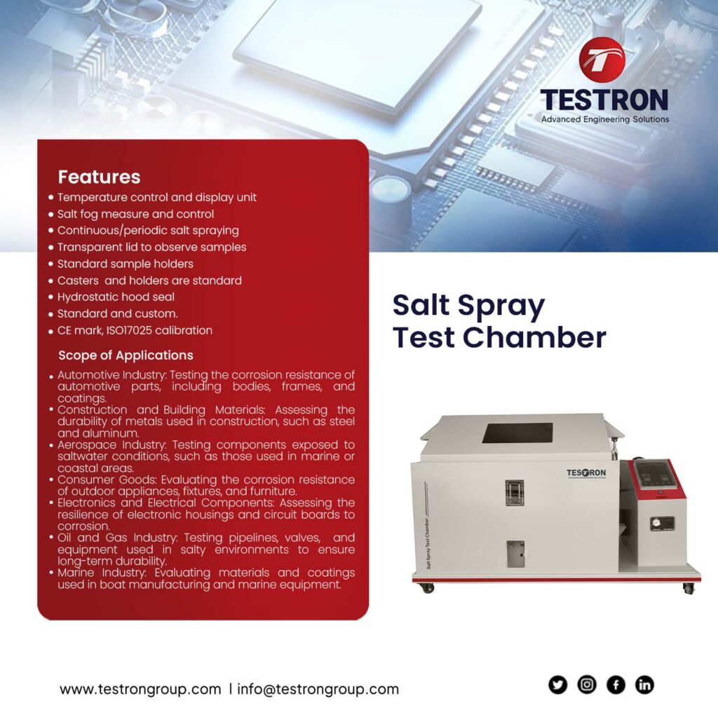 Basic Salt Spray Corrosion Test Chamber