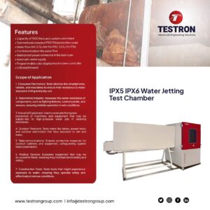 IPX5 IPX6 Water Jetting Test Chamber