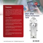 IPX7 & IPX8 Water Immersion Test Chamber