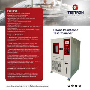 Advanced Ozone Test Chamber in the USA for Rubber and Elastomer Testing