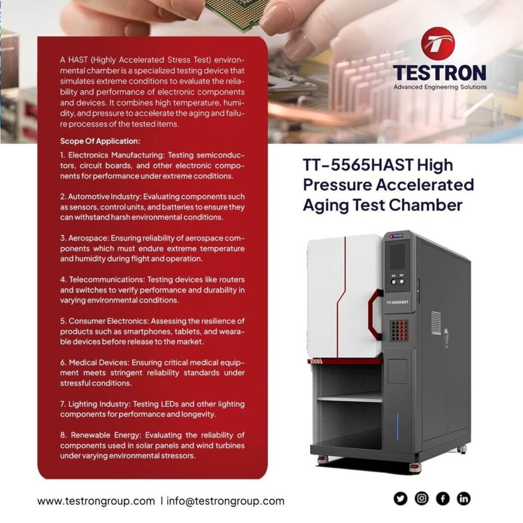 TT-5565HAST High Pressure Accelerated Aging Test Chamber