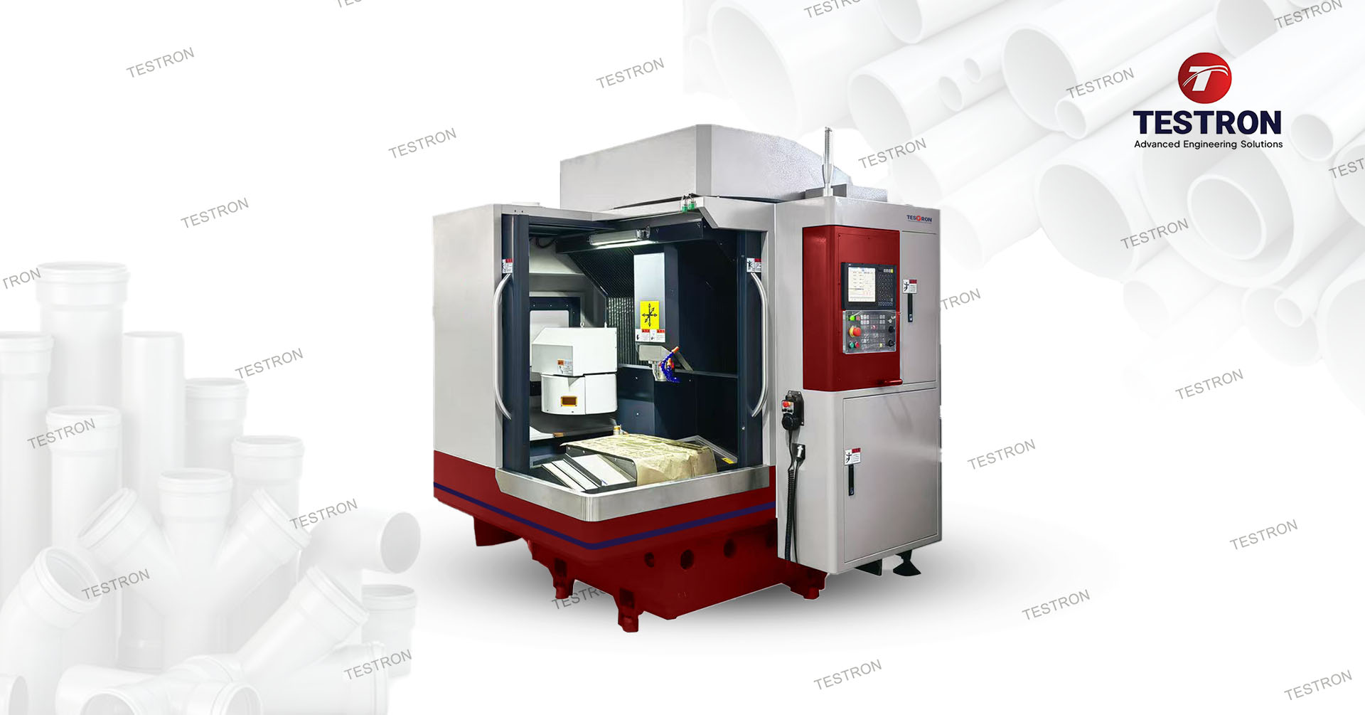 industrial high accuracy cnc milling machine in the USA manufacturing facility