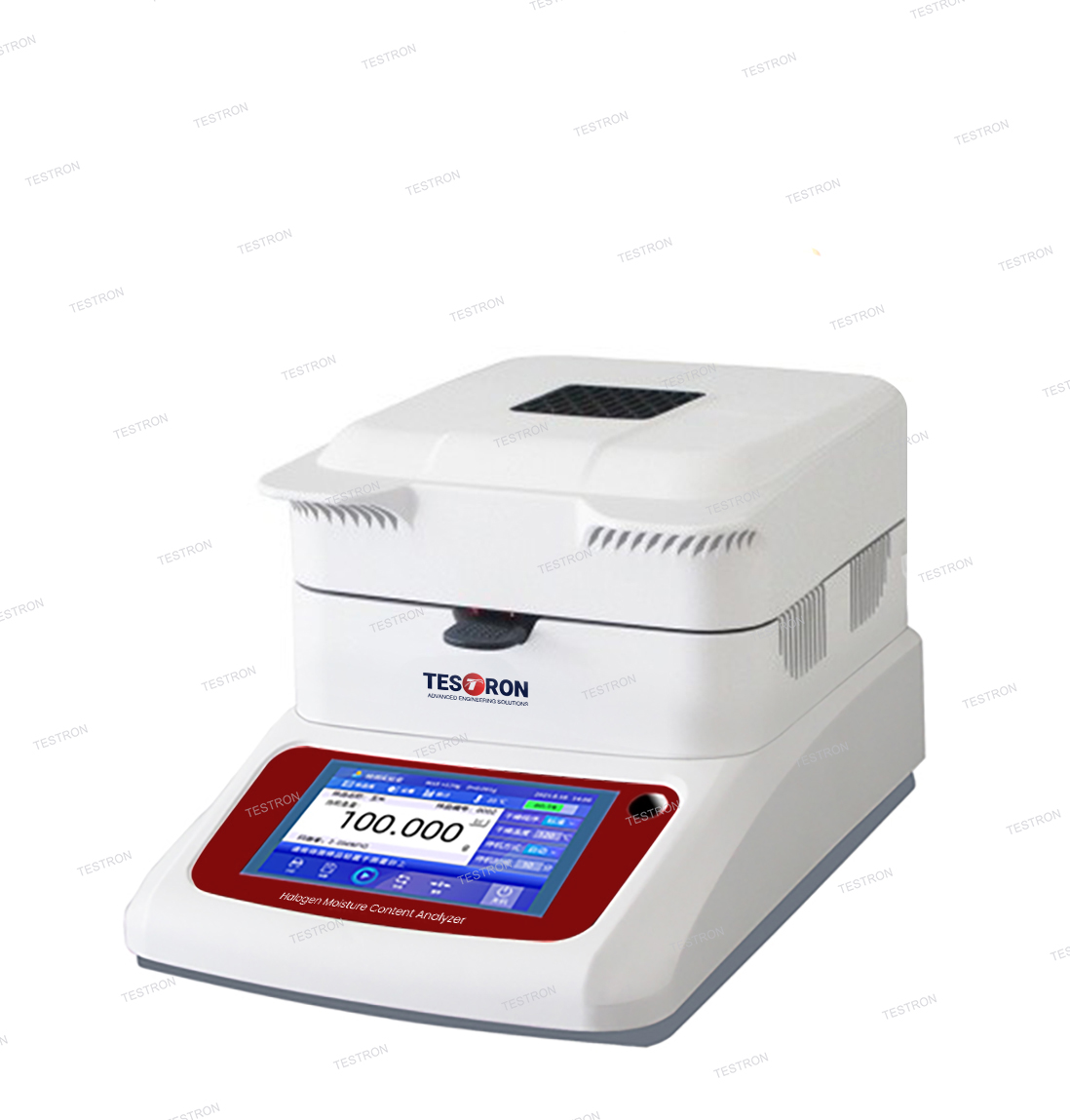 Halogen Moisture Content Analyzer - Testron Group USA Halogen Moisture Content Analyzer - Testron Group USA