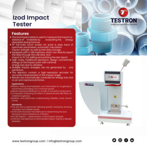 Digital Izod Impact Testing Machine in the USA for Plastic and Polymer Testing