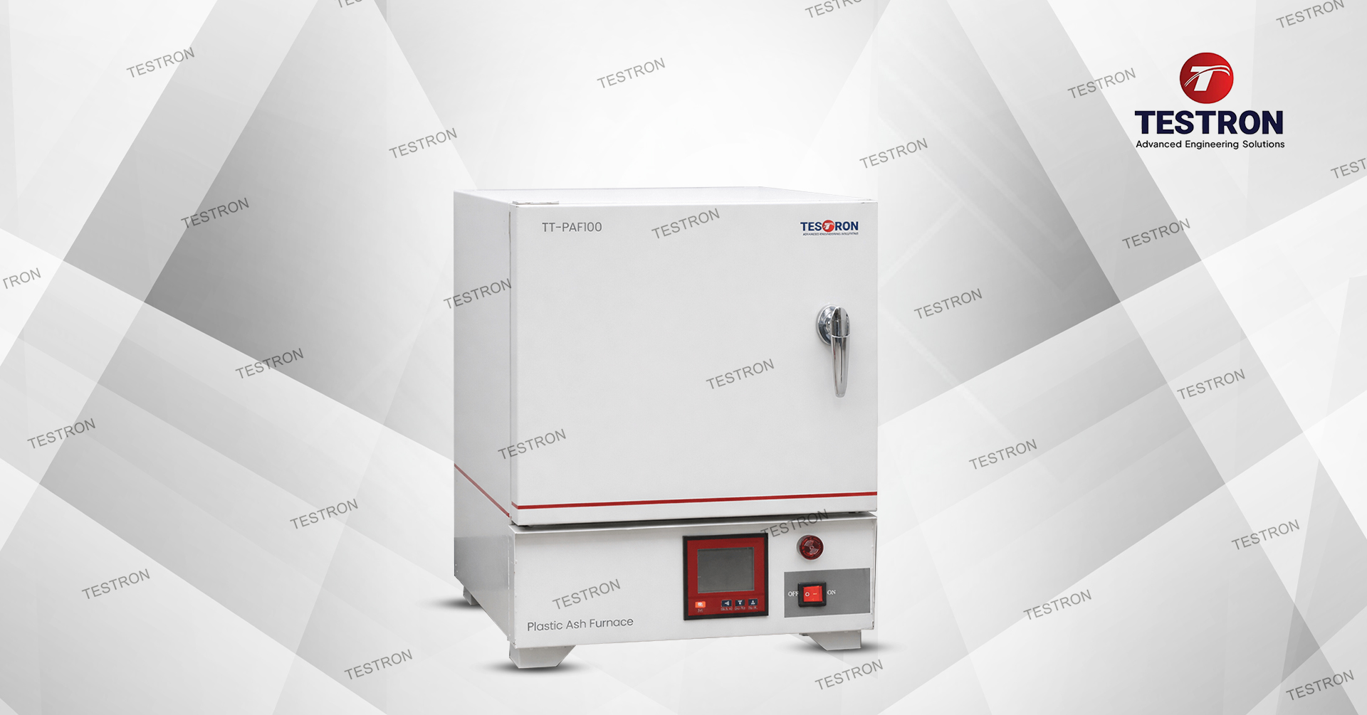 TT-PAF100 high temperature laboratory ashing furnace for plastic ash content analysis in a professional laboratory setting