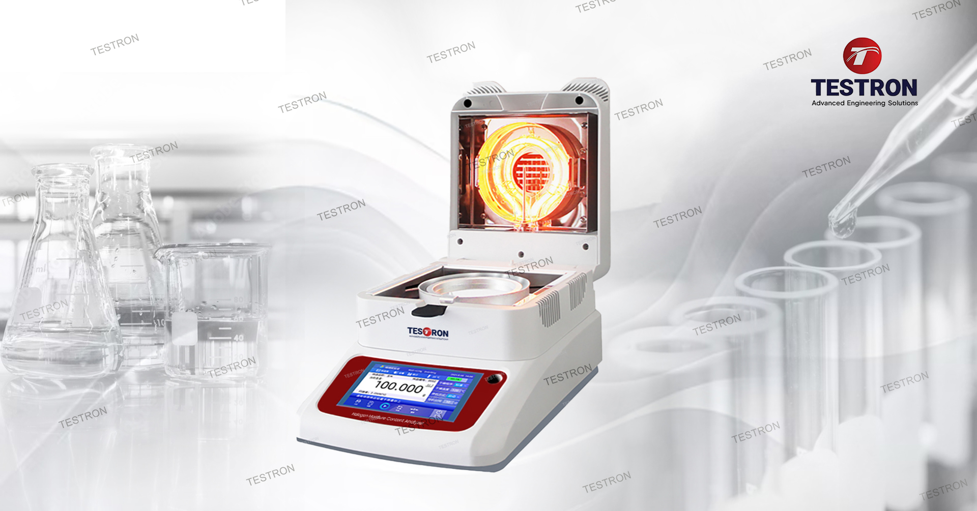Precision laboratory setup featuring a high-accuracy Elongation testing machine for material compliance