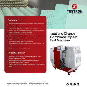 Izod and Charpy Combined Impact Test Machine - Testron Group USA