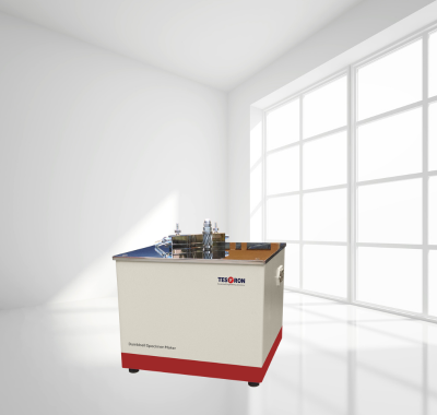 Industrial dumbbell specimen maker manufacturer Testron providing durable and accurate specimen preparation solutions