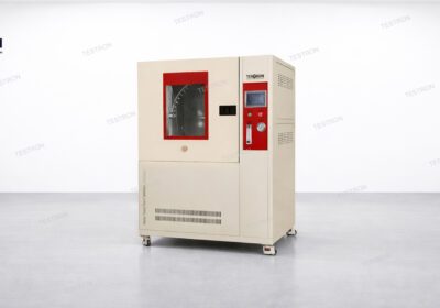 Industrial water spray test chamber in the USA for IPX9K and IEC compliance testing