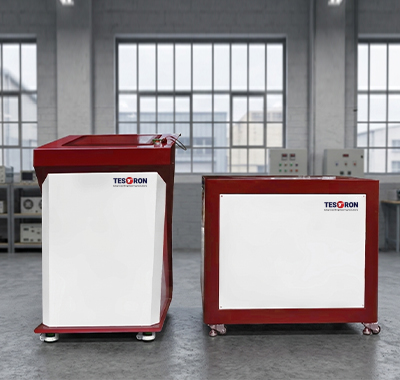 Environmental stress crack testing machine assessing polymer samples for U.S. manufacturing quality.