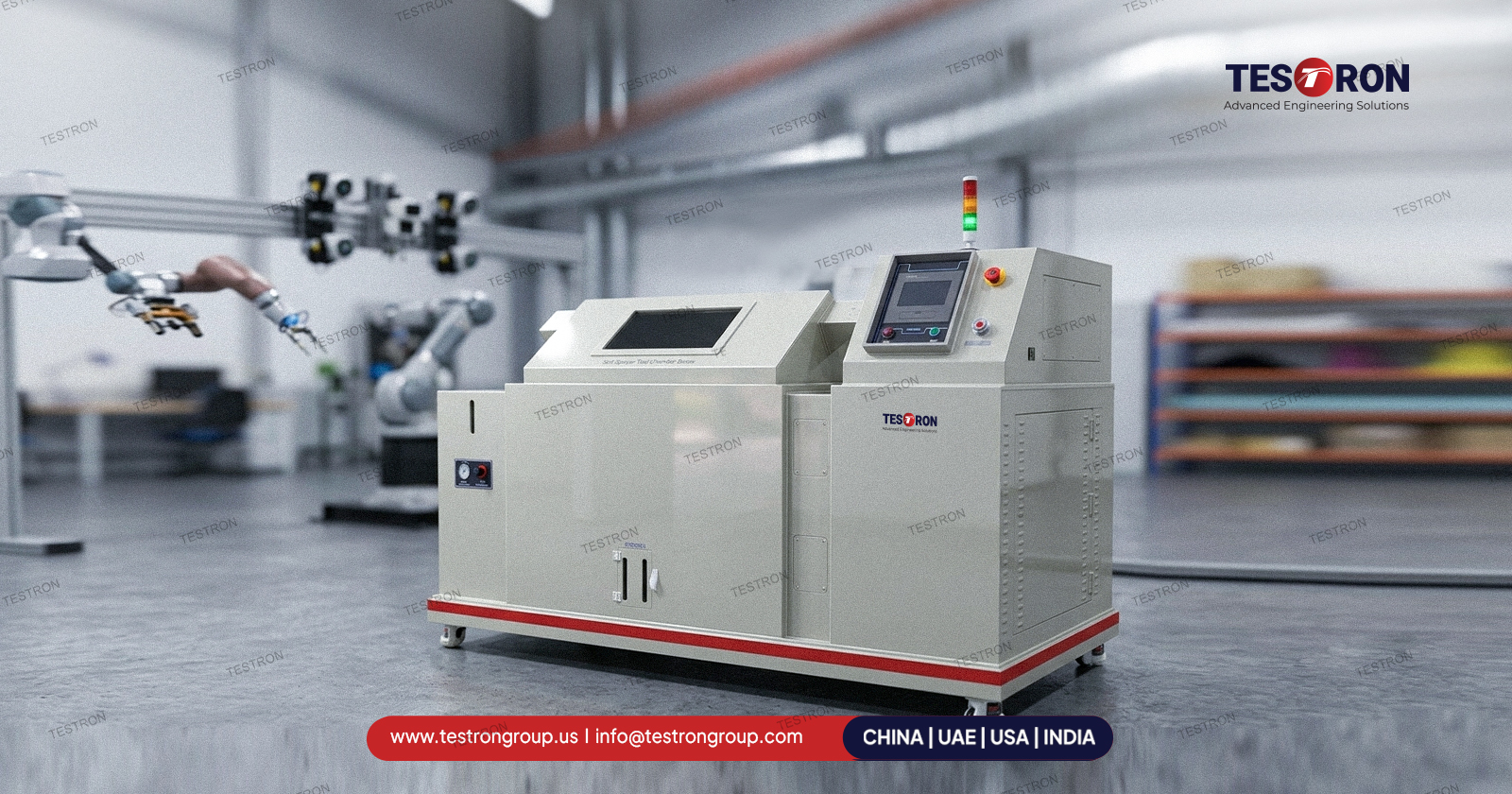 industrial salt spray corrosion test chamber in the USA for quality assurance testing