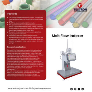 TT-MFI06 melt flow indexer in the USA for polymer melt flow index testing