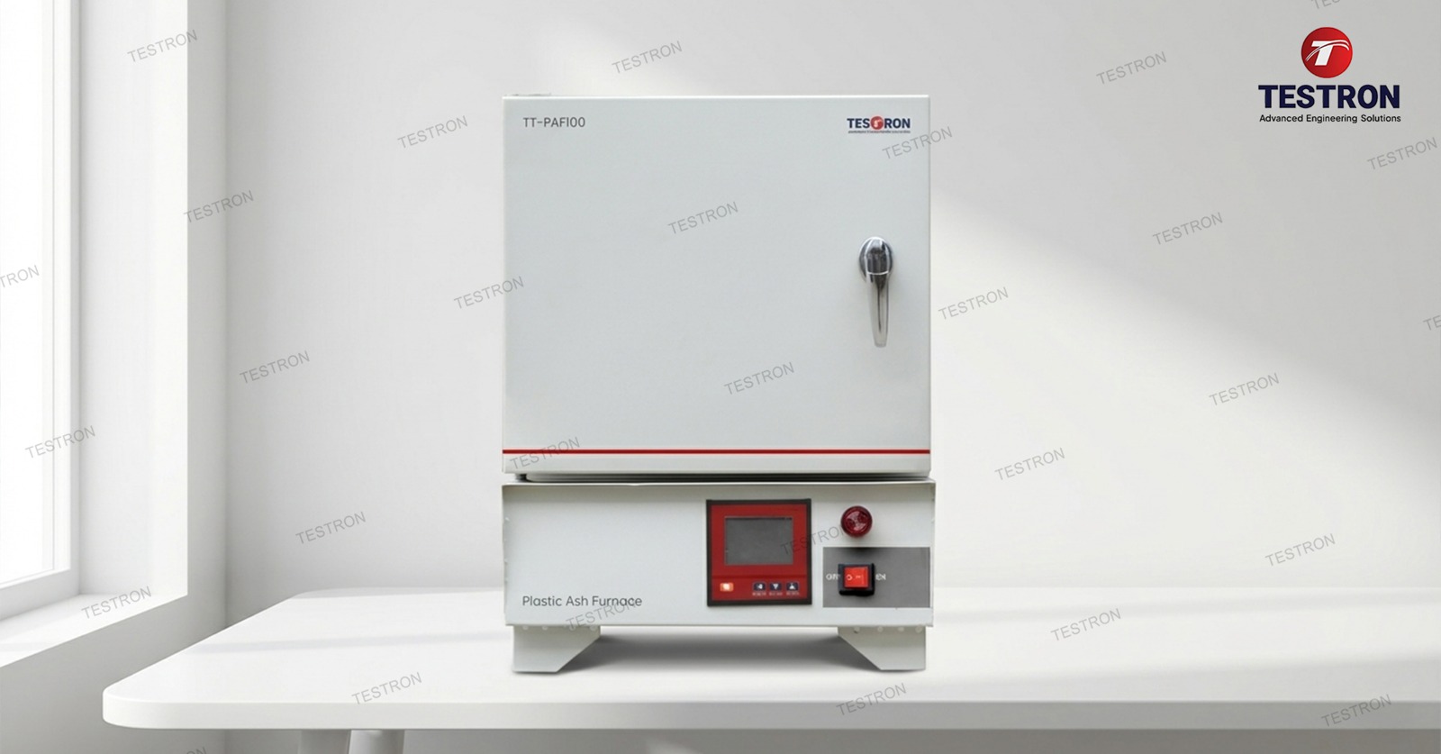 High temperature ash furnace in the USA for laboratory ash testing