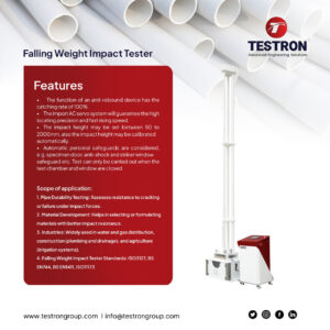 Falling Weight Impact Tester Testron Group USA
