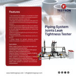 Piping System Joint Leak Tightness Tester - Testron Group USA