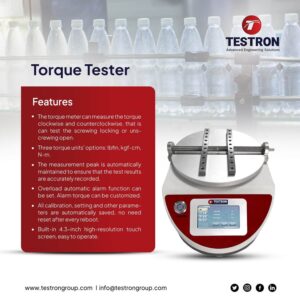 Torque Testing Equipment - Testron Group USA