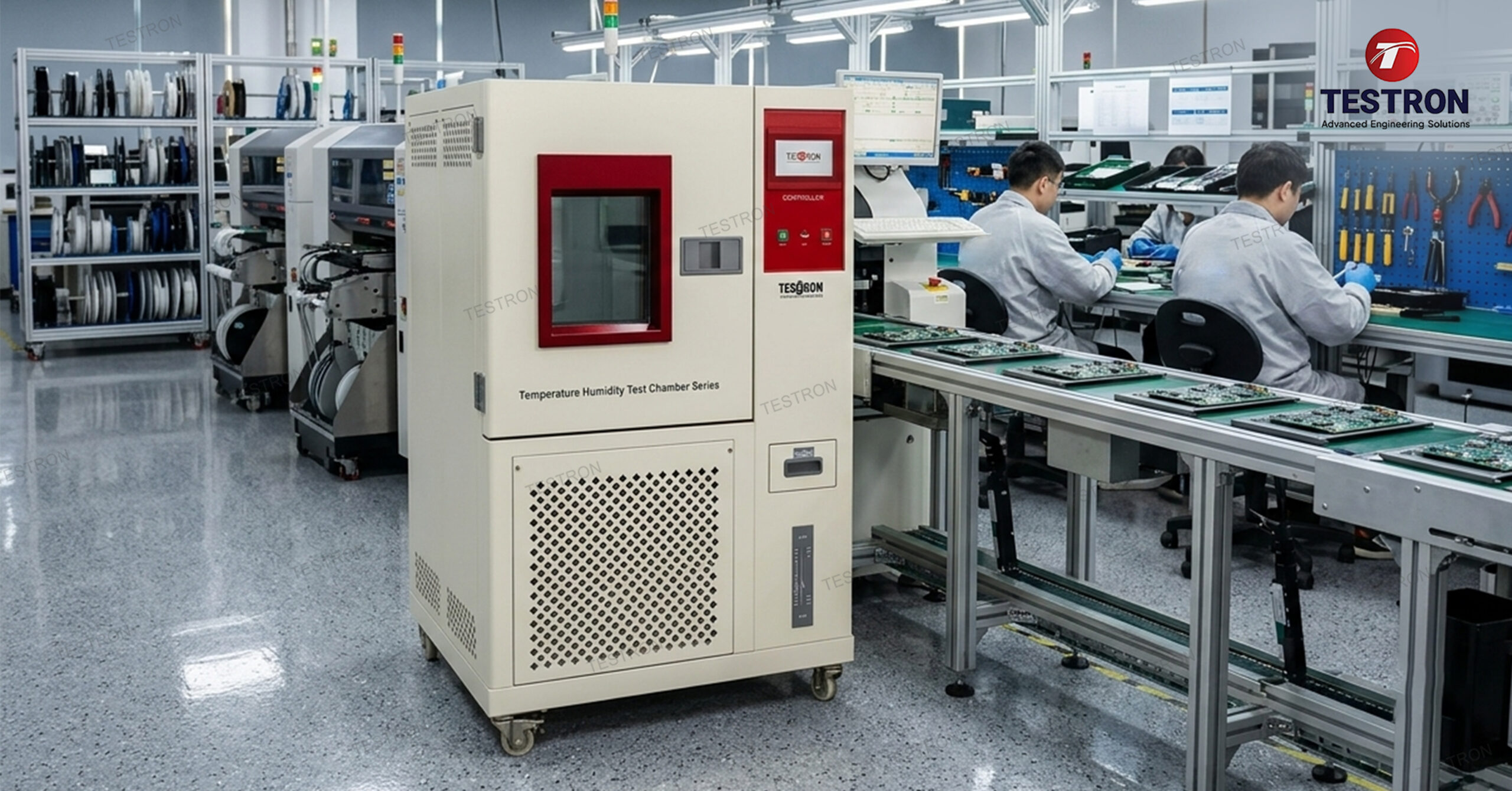 Premium industrial constant temperature and humidity chamber in the USA laboratory facility testing electronics and batteries