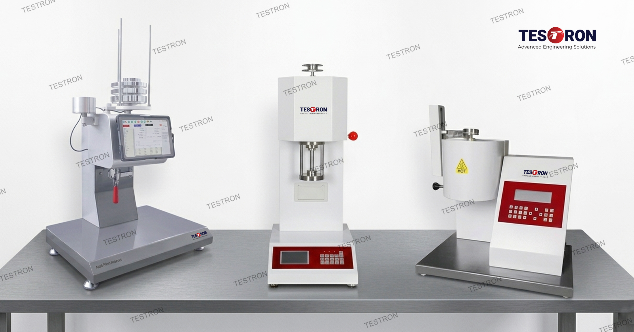 High precision melt flow index tester in the USA for polymer laboratory testing