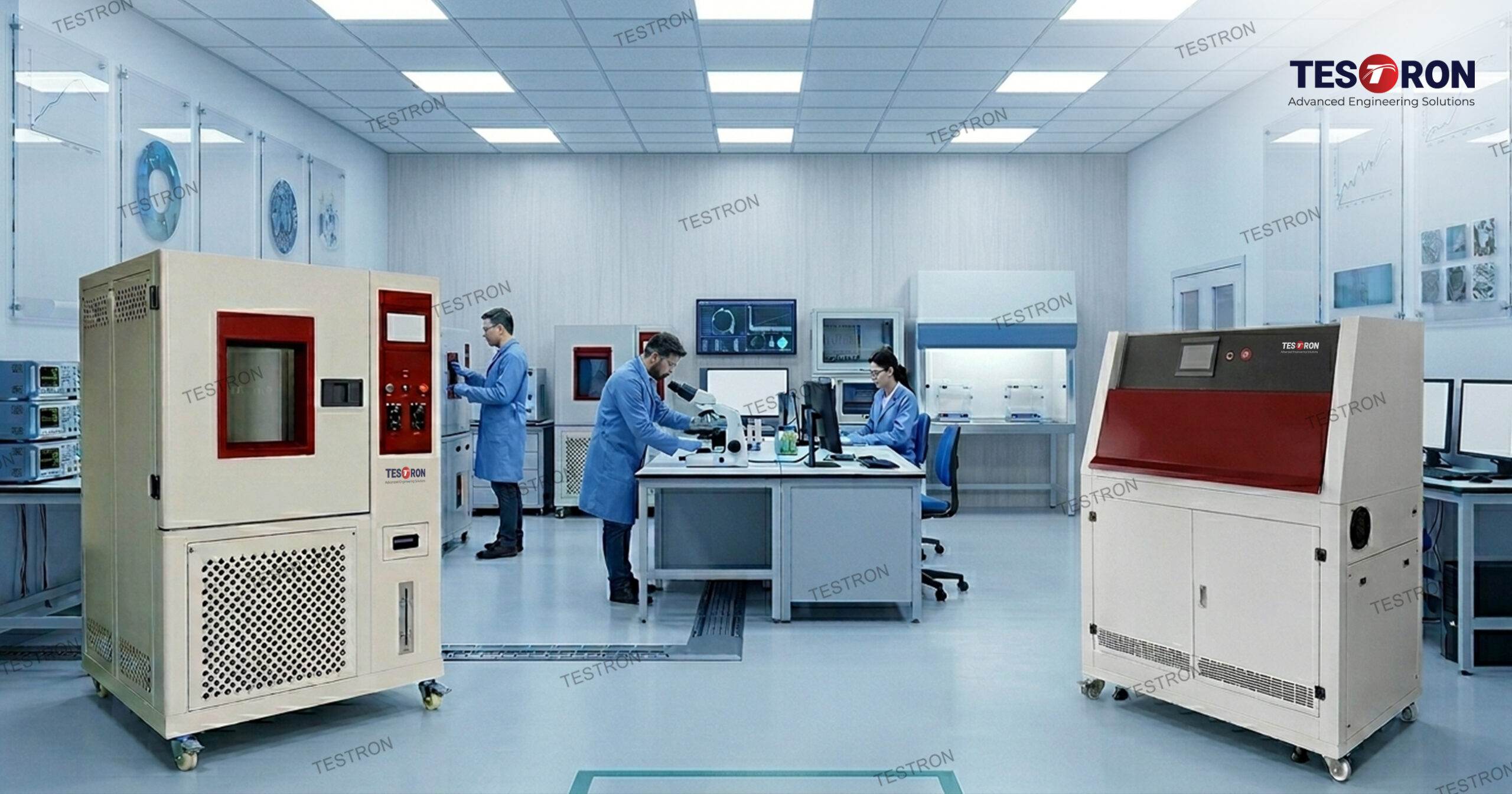 Advanced environmental testing chamber in the USA for university research laboratory innovation