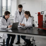 Pipe Testing Equipment in the USA installed in a university research laboratory