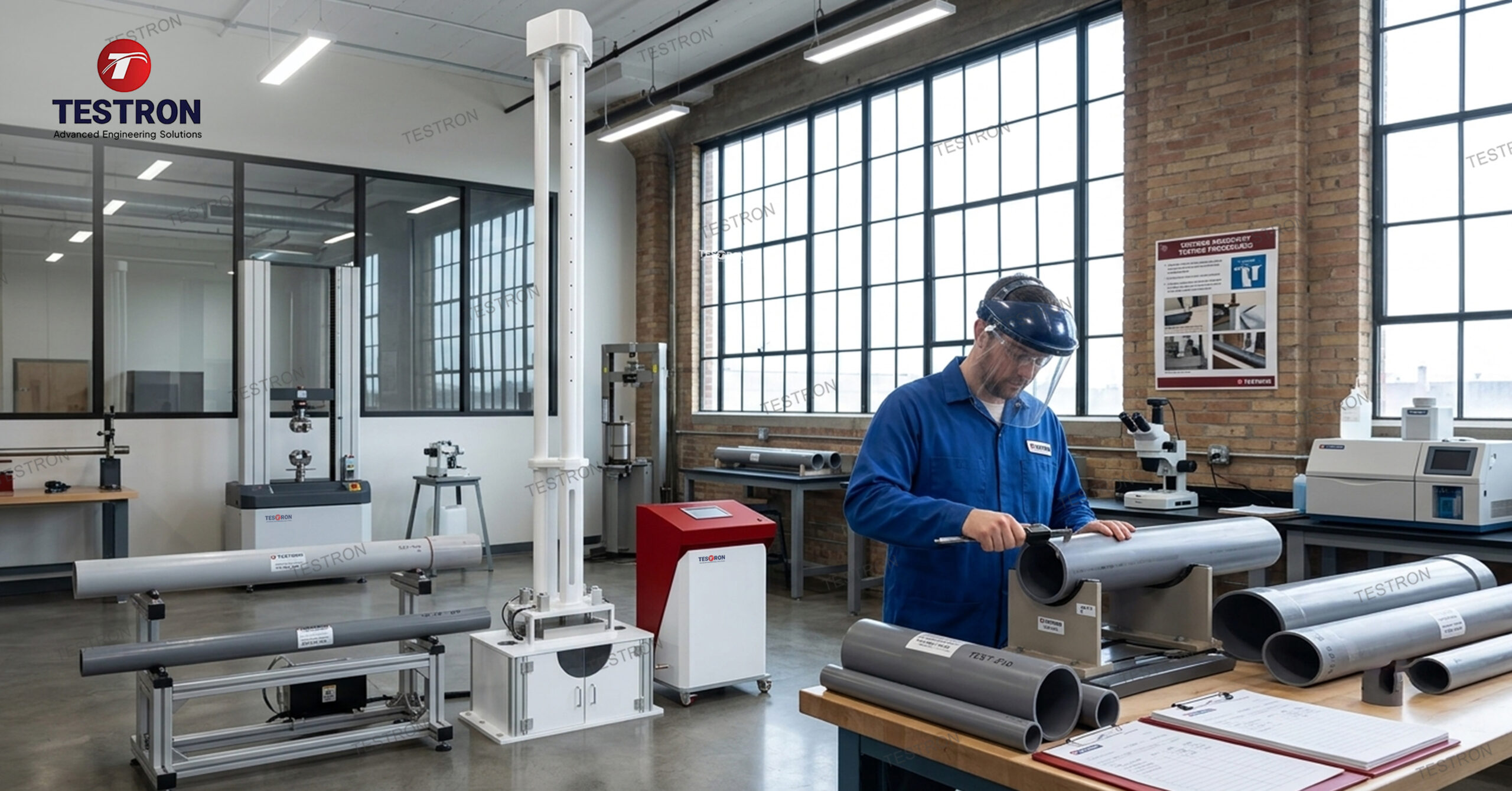 Drop Weight Impact Tester in the USA for Plastic and Pipe Testing