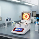Halogen moisture analyzer in the USA for moisture testing in laboratories and industries.