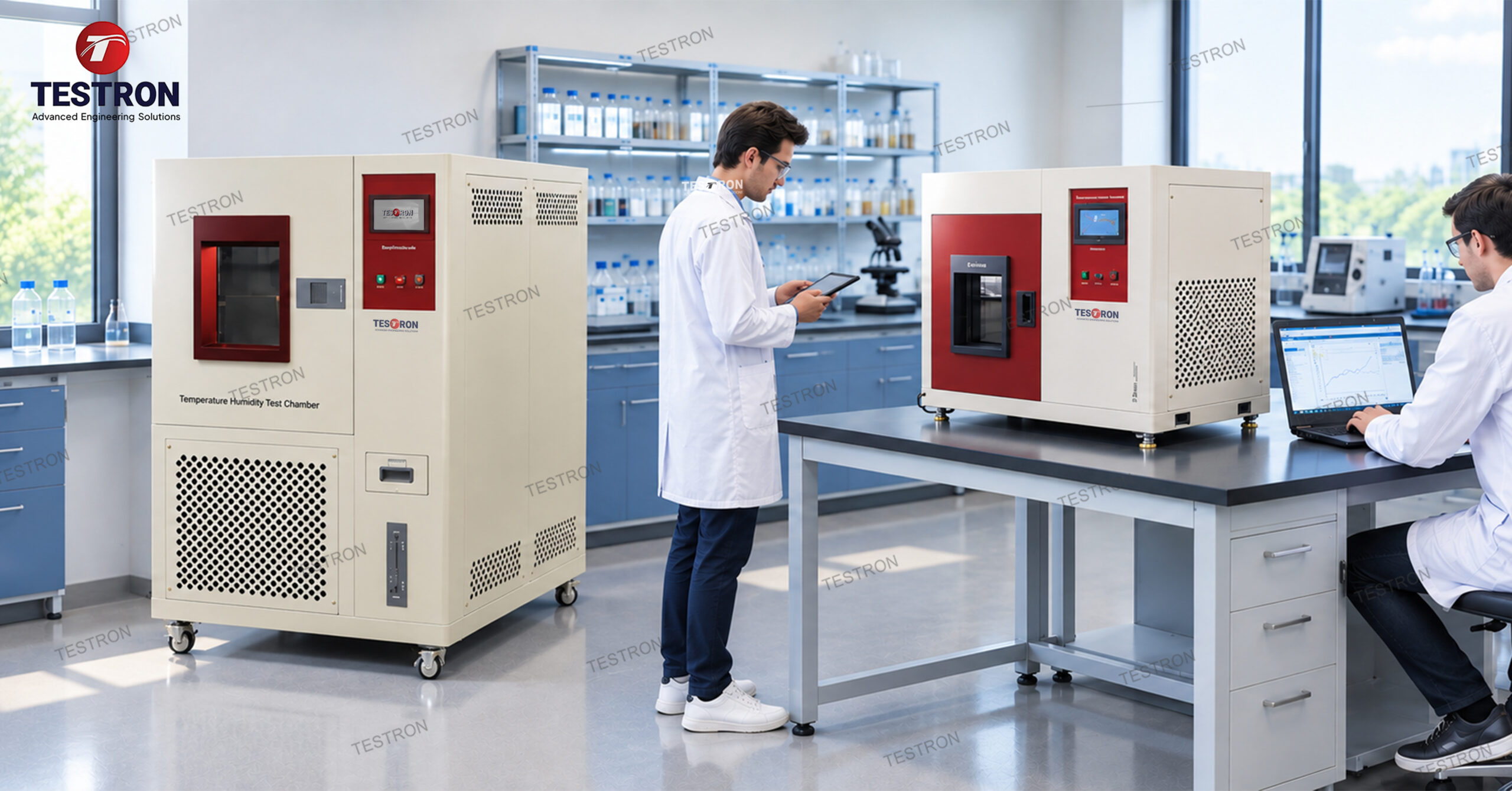 Environmental test chamber in the USA installed in a university research laboratory