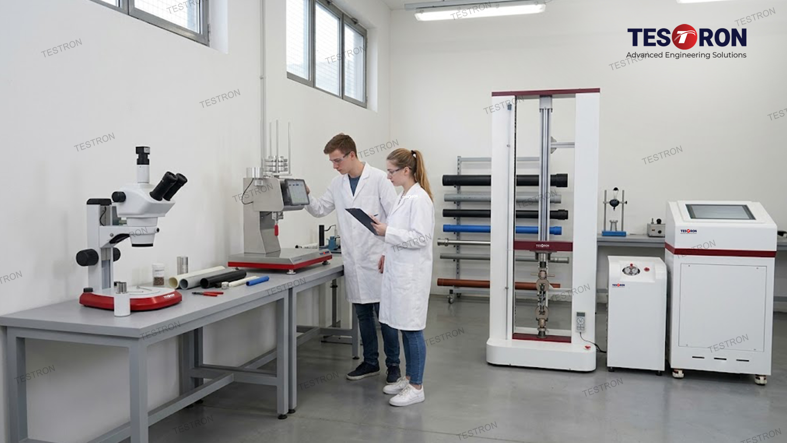 Pipe Testing Equipment in the USA for University Engineering Labs