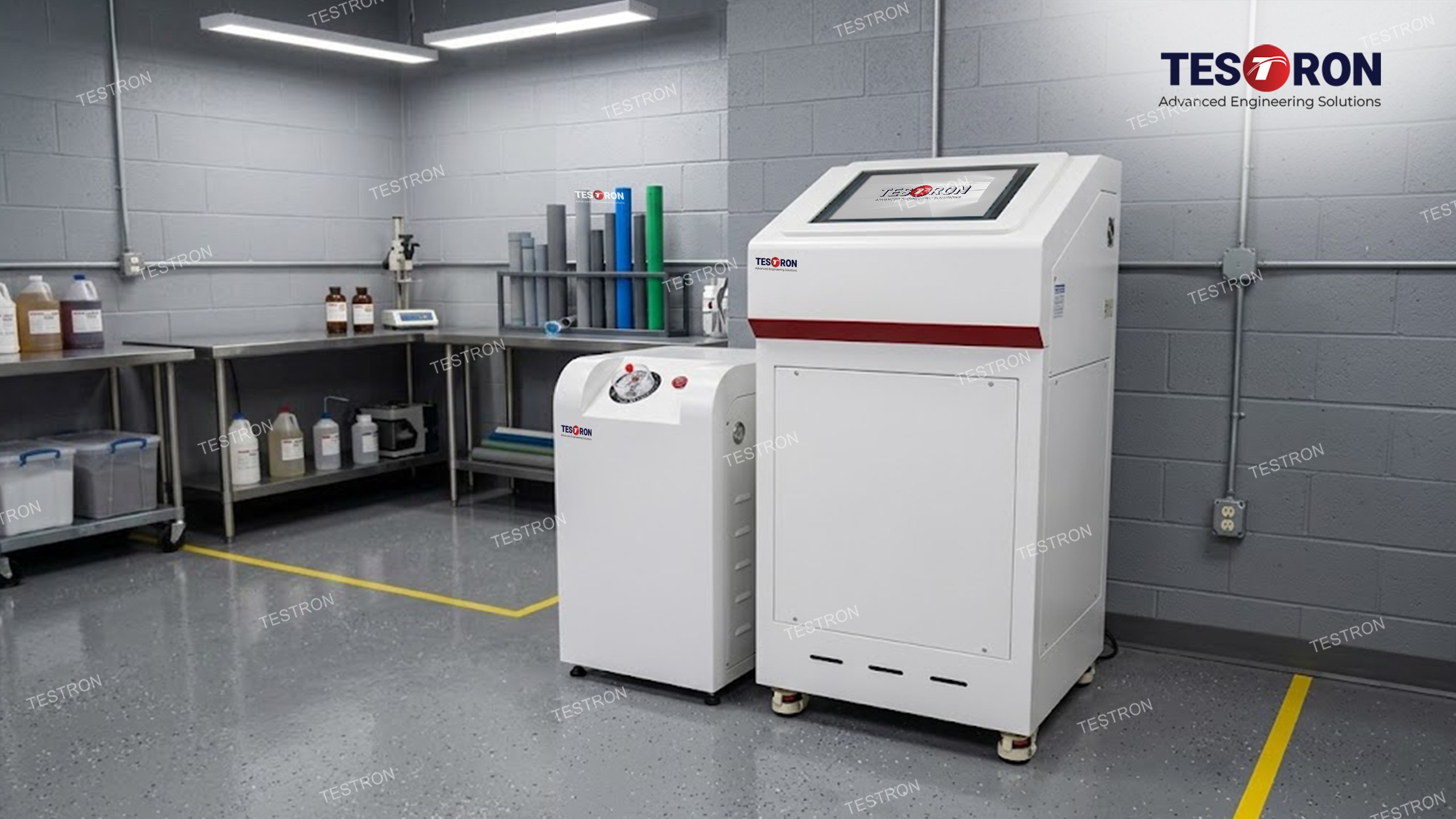 High performance hydrostatic pressure tester in the USA for pipe testing