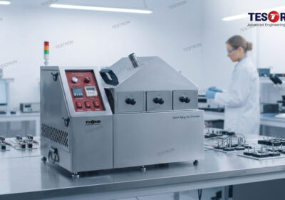 Steam aging testing chamber in the USA for evaluating material degradation and durability