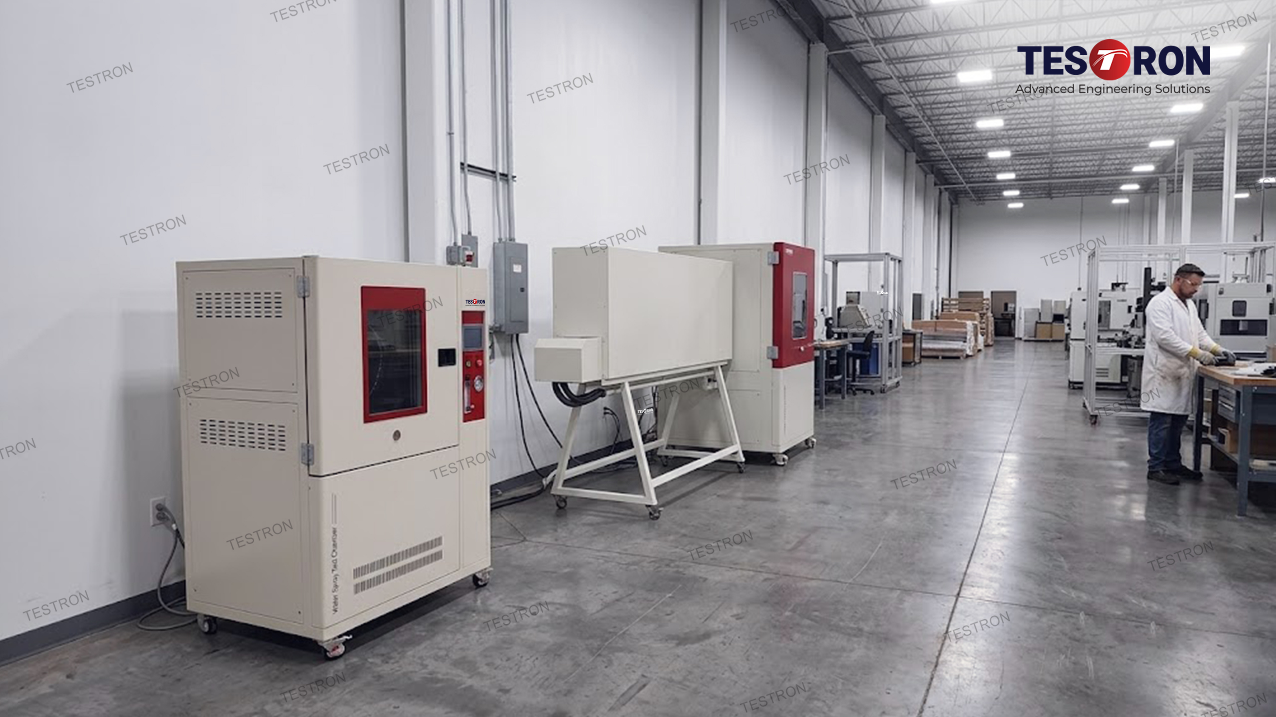 Xenon weathering test chamber in the USA with optical filters for material testing